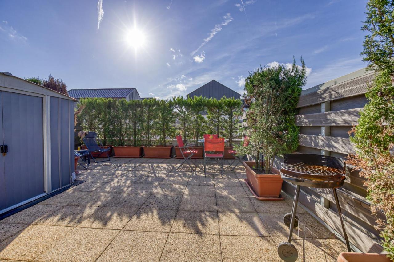 La Terrasse Disney/Gare/Centre A 3Min Parking Free มองต์เตฮวา ภายนอก รูปภาพ
