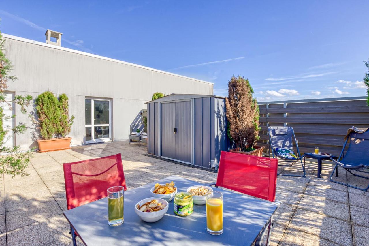 La Terrasse Disney/Gare/Centre A 3Min Parking Free มองต์เตฮวา ภายนอก รูปภาพ